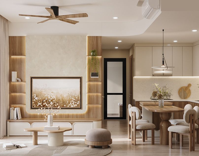 Thiết Kế trang trí Nội Thất nhà ở Uy Tín